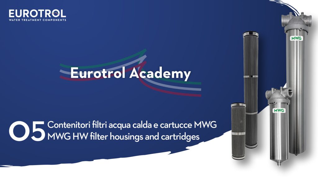 Contenitori filtri MWG - Cartucce filtranti MWG