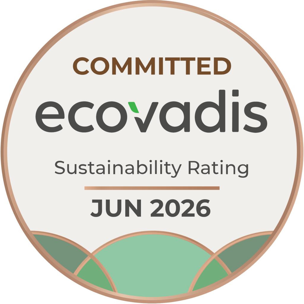 EcoVadis Committed Badge medal - Eurotrol - Water Treatment - Italian