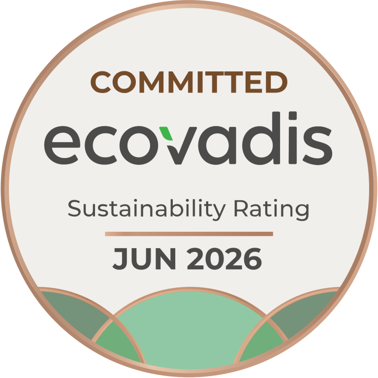 EcoVadis Committed Badge medal - Eurotrol - Water Treatment - Italian