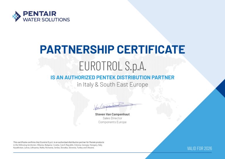 Eurotrol distributore ufficiale Pentek